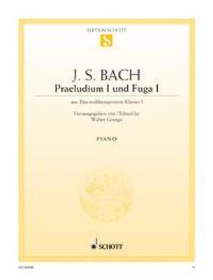 Johann Sebastian Bach: Prelude 1 & Fuga 1 Bwv846: Klavier Solo