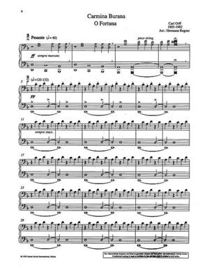 Carl Orff: Carmina Burana: Klavier vierhändig