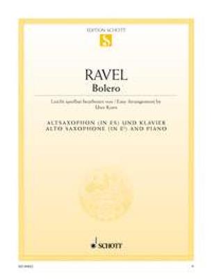 Maurice Ravel: Boléro: Altsaxophon mit Begleitung