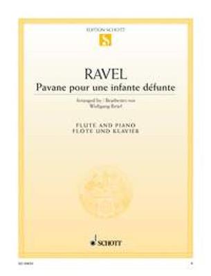Maurice Ravel: Pavane pour une infante défunte: Flöte mit Begleitung