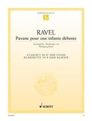 Maurice Ravel: Pavane pour une infante défunte: Klarinette mit Begleitung
