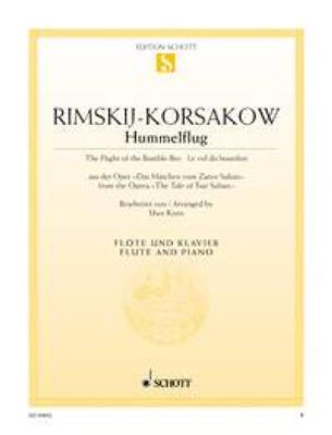 Nikolai Rimsky-Korsakov: Hummelflug: Flöte mit Begleitung
