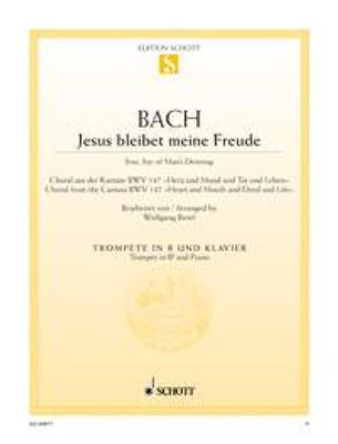 Johann Sebastian Bach: Jesus bleibet meine Freude BWV 147: Trompete mit Begleitung
