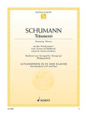 Robert Schumann: Träumerei op. 15/7: Altsaxophon mit Begleitung