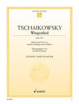 Pyotr Ilyich Tchaikovsky: Wiegenlied op. 16/1: Gesang mit Klavier