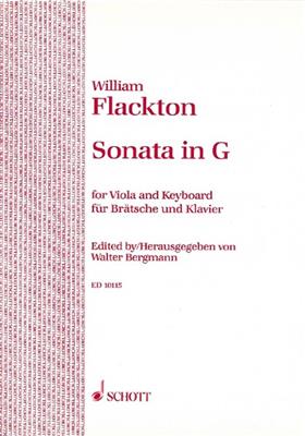 William Flackton: Sonata In G Op.2 No.6: Viola mit Begleitung