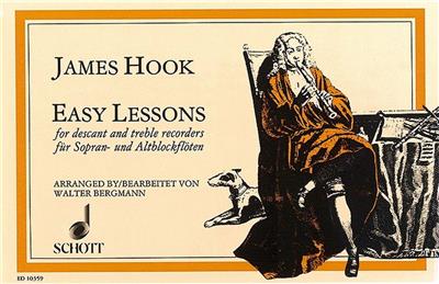 James Hook: Easy Lessons: Blockflöte Duett