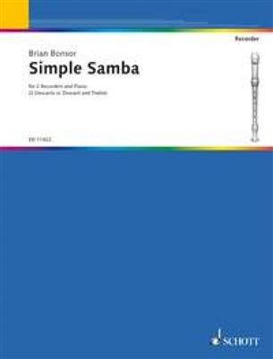 Brian Bonsor: Simple Samba: Blockflöte Duett