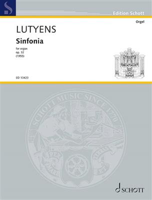 Elisabeth Lutyens: Sinfonia op. 32: Orgel