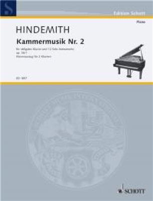 Paul Hindemith: Concert Opus 36/1 2P. (1924): Klavier Duett