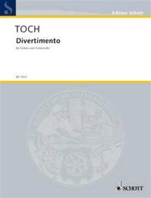 Ernst Toch: Divertimento op. 37/1: Streicher Duett