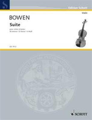 York Bowen: Suite in D Minor op. 28: Violine mit Begleitung