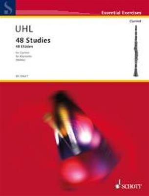 Alfred Uhl: 48 Studies: Klarinette Solo