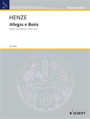 Hans Werner Henze: Allegra e Boris: Streicher Duett