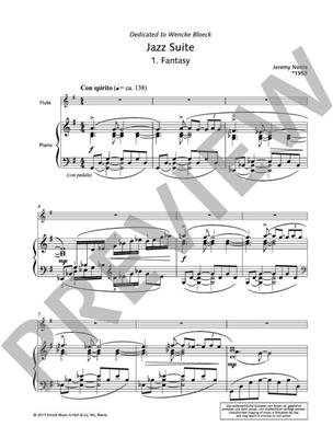 Jeremy Norris: Jazz Suite: Flöte mit Begleitung