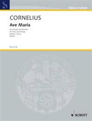 Peter Cornelius: Ave Maria: (Arr. Wolfgang Birtel): Streichorchester