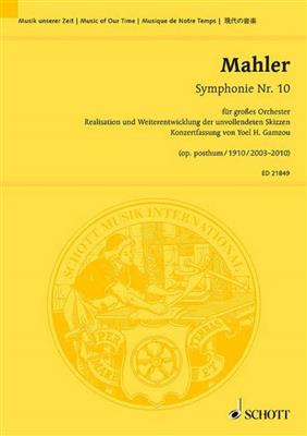Gustav Mahler: Symphonie Nr. 10: Orchester