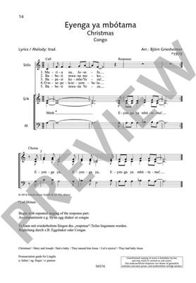 Carols of the World: (Arr. Björn Griesheimer): Gemischter Chor A cappella