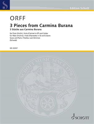 Carl Orff: 3 Stücke aus Carmina Burana: (Arr. Siegfried Schwab): Kammerensemble