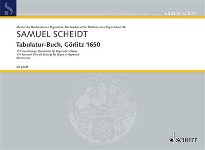 Samuel Scheidt: Tabulatur-Buch, Görlitz 1650: Orgel