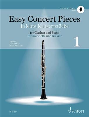 Easy Concert Pieces, Vol. 1: Klarinette mit Begleitung
