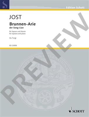 Christian Jost: Brunnen-Arie: Gesang mit Klavier