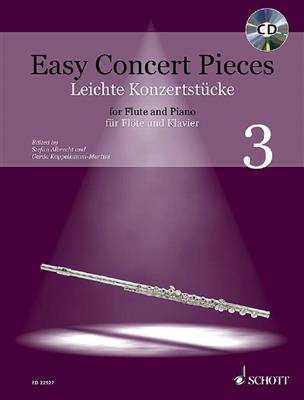 Easy Concert Pieces Band 3: (Arr. Stefan Albrecht): Flöte mit Begleitung