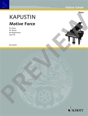 Nikolai Kapustin: Motive Force Op. 45: Klavier Solo