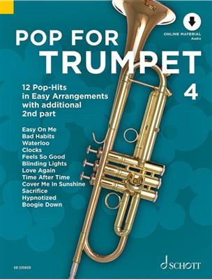 Pop For Trumpet 4 Band 4: (Arr. Uwe Bye): Trompete Solo
