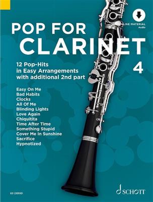 Pop For Clarinet 4 Band 4: (Arr. Uwe Bye): Klarinette Solo