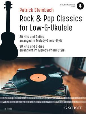 Rock & Pop Classics for Low G-Ukulele: (Arr. Patrick Steinbach): Ukulele Solo