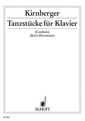 Johann Philipp Kirnberger: Dance piece: Klavier Solo