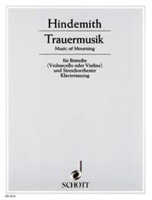 Paul Hindemith: Trauermusik: Viola mit Begleitung