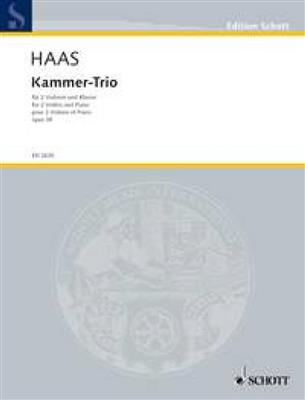 Josef Haas: Chamber Trio op. 38: Streichensemble