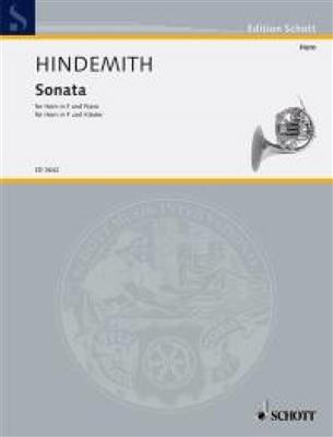 Paul Hindemith: Sonate: Horn mit Begleitung