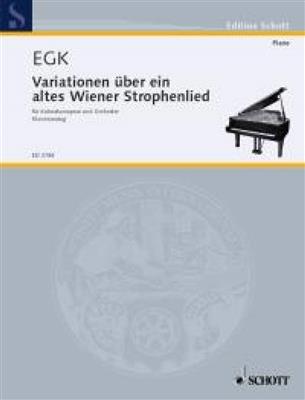 Werner Egk: Variationen uber ein altes Wiener Strophenlied: Orchester mit Gesang