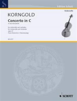 Erich Wolfgang Korngold: Concerto in C op. 37: Orchester mit Solo