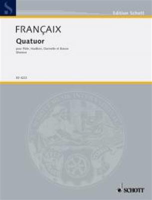 Jean Françaix: Quartet for flute, oboe, clarinet B, Bassoon: Bläserensemble