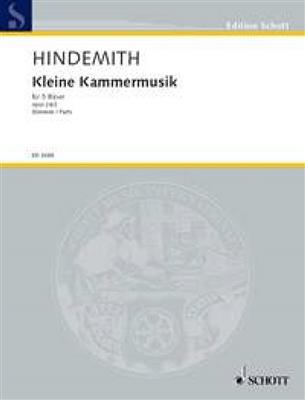 Paul Hindemith: Quintet 2 Opus 24 Fl/Hobo/Cl/Hoorn: Bläserensemble