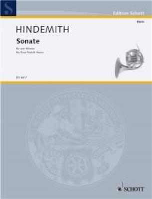 Paul Hindemith: Sonata: Horn Ensemble