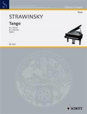 Igor Stravinsky: Tango: Klavier Duett