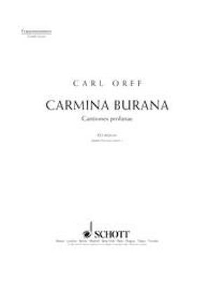 Carl Orff: Carmina Burana ( Soprano/Alto ): Frauenchor mit Begleitung