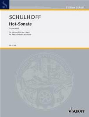 Erwin Schulhoff: Hot Sonate: Altsaxophon mit Begleitung