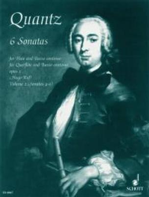 Johann Joachim Quantz: Sonaten(6) 2 Opus 1 (4-6): Flöte mit Begleitung