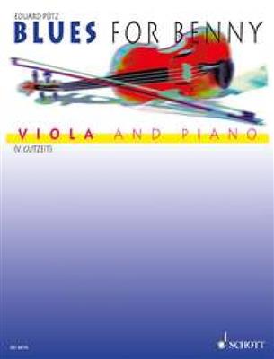 E. Puetz: Blues For Benni: Viola mit Begleitung