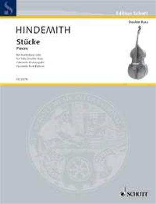 Paul Hindemith: Pieces: Kontrabass Solo