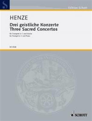 Hans Werner Henze: Three Sacred Concertos: (Arr. Moritz Eggert): Trompete mit Begleitung