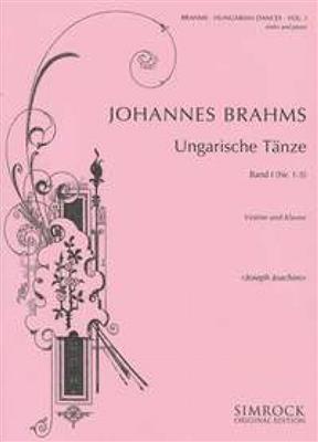 Johannes Brahms: Ungarische Tanze: Violine mit Begleitung