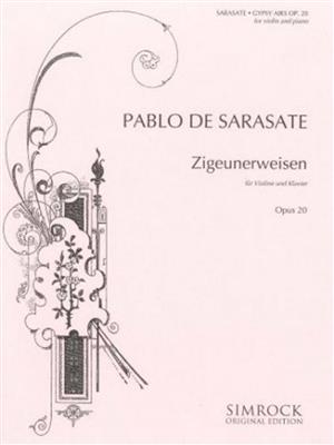 Pablo de Sarasate: Zigeunerweisen Op. 20 (Wilhelmj): Violine mit Begleitung