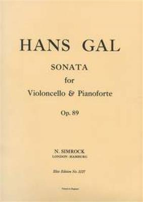 Sonata in C Minor op. 89: Cello mit Begleitung